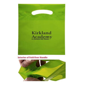 Bag – Plastic, Die Cut – 7 1/2″ W X 10″L – Customizable