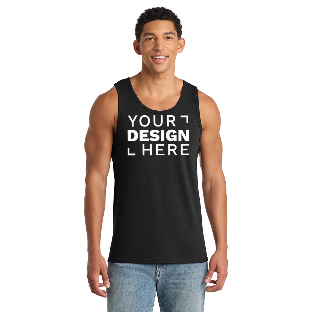 Port & Company Core Cotton Tank Top – Screenprinted