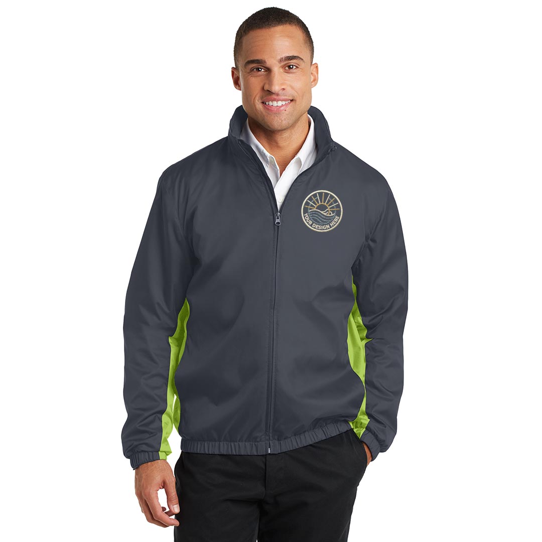 Port Authority Core Colorblock Wind Jacket-Embroidered