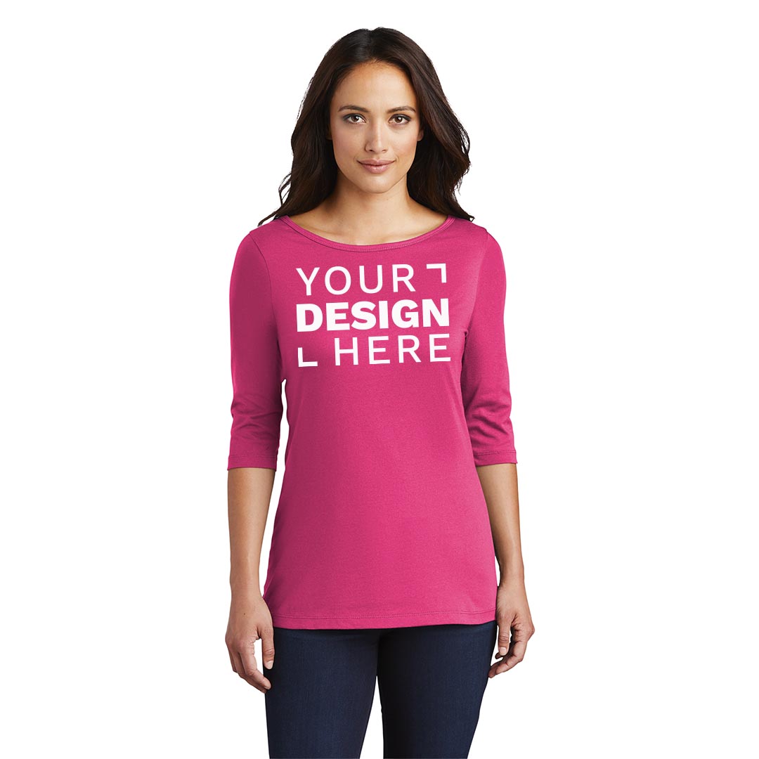 District Women’s Perfect Weight® 3/4-Sleeve Tee