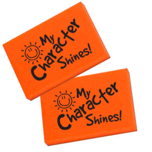 My Character Shines! Erasers (Set of 25)