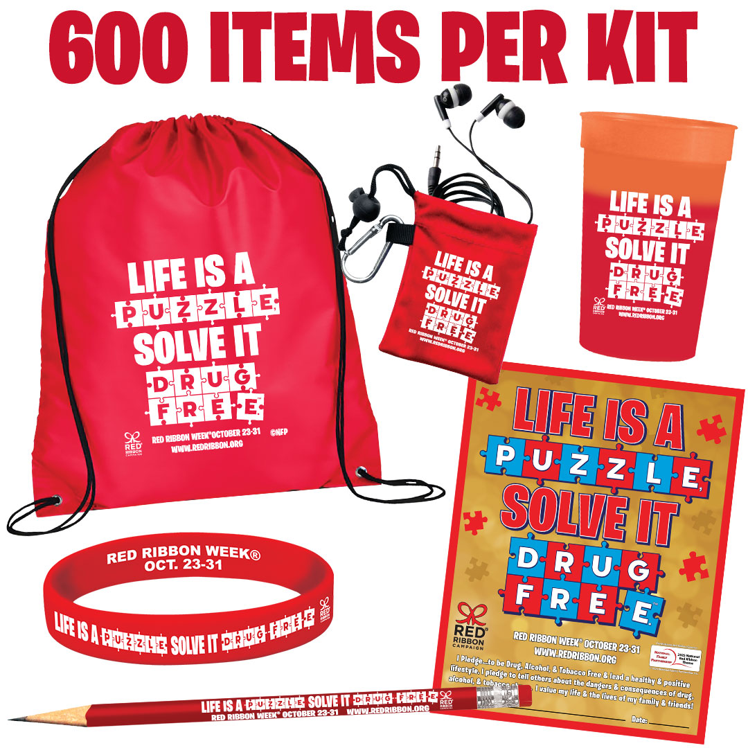Red Ribbon Week Drug Free Themes & Kits