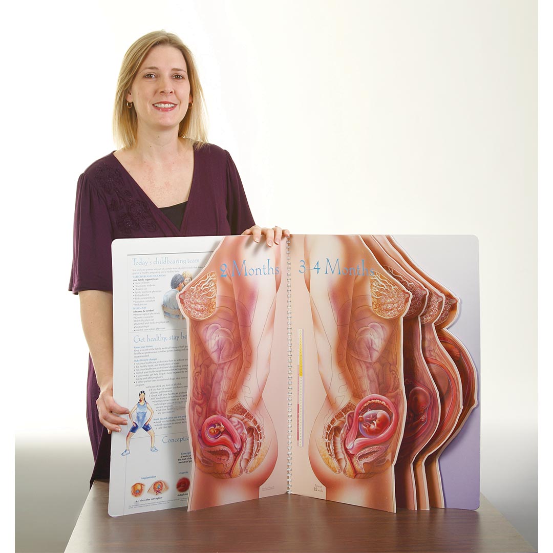 With Child Life-Sized Display