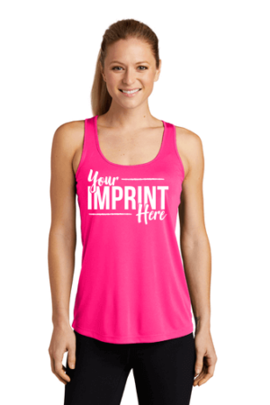 Shirt – Sport-Tek Ladies PosiCharge Competitor Racerback Tank – Screenprinted – Customizable