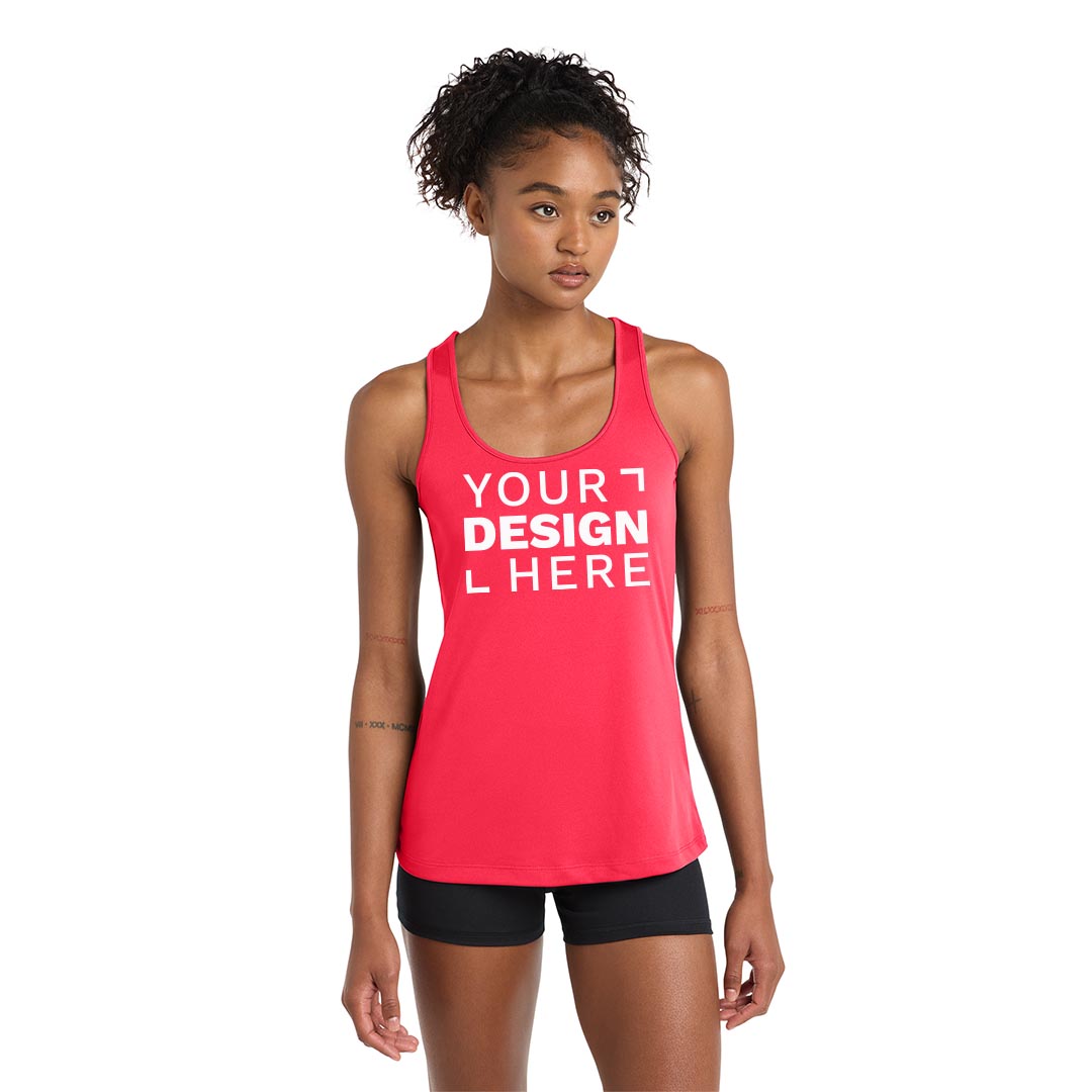 Shirt – Sport-Tek Ladies PosiCharge Competitor Racerback Tank – Screenprinted – Customizable