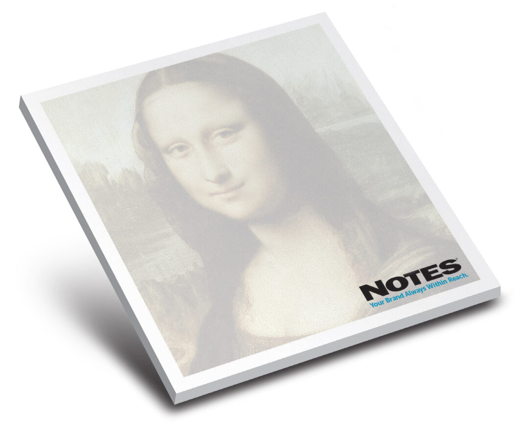 Adhesive Note Pad – 3″ x 3″ – 25 sheets -Customizable