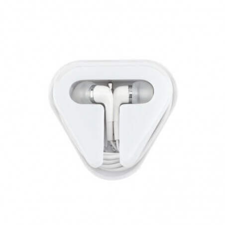 Earbuds: Triangular Shaped Case – Customizable – Full Color Decal Earbuds: Triangular Shaped Case – Customizable – Full Color Decal