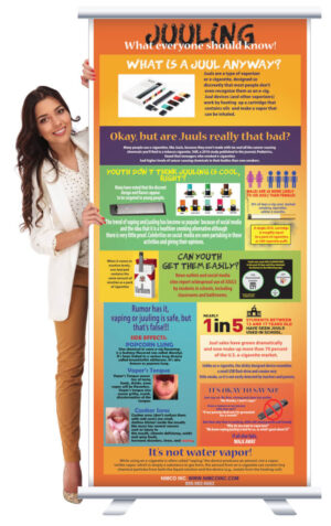 Juuling Retractable Banner