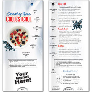 Pocket Slider – Controlling Your Cholesterol – Customizable