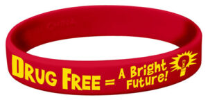 Drug Free=A Bright Future! Bracelet