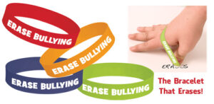 Erase Bullying Eraselet® – A Bracelet that Erases – Assorted Colors