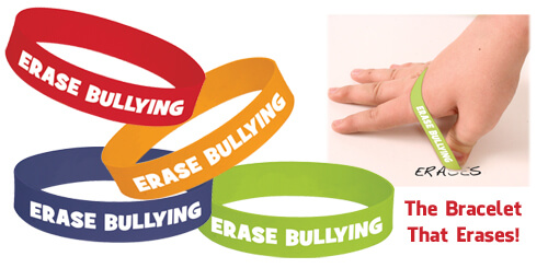 Erase Bullying Eraselet® – A Bracelet that Erases – Assorted Colors Erase Bullying Eraselet® – A Bracelet that Erases – Assorted Colors