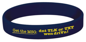 Get the MSG: dnt TLK or TXT wen driVn! 8″ Bracelet