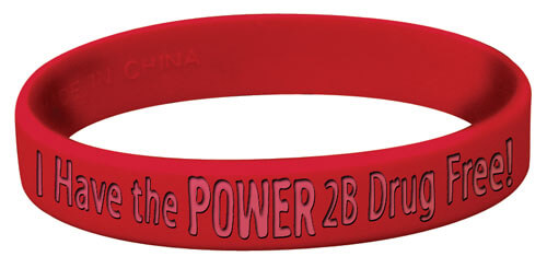 I Have the Power 2B Drug Free! Bracelet I Have the Power 2B Drug Free! Bracelet
