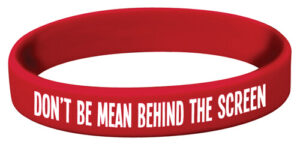 Don’t Be Mean Behind the Screen Bracelet