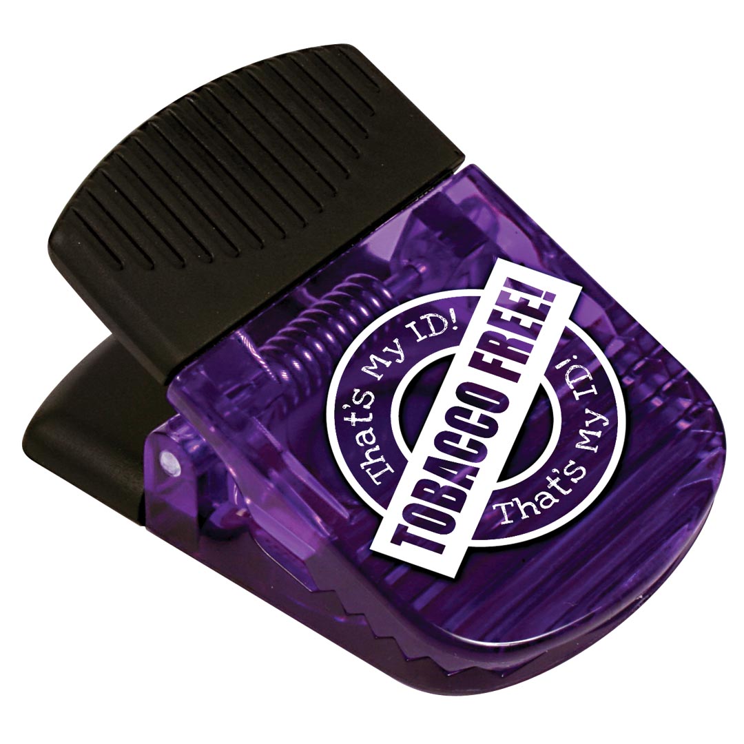 Tobacco Free! That’s My ID! Magnetic Clip