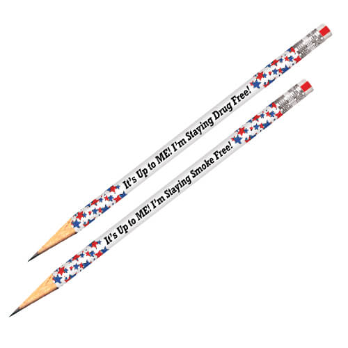 It’s Up to Me! I’m Staying Drug & Smoke Free Pencils It’s Up to Me! I’m Staying Drug & Smoke Free Pencils