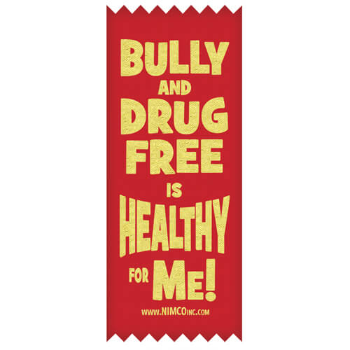 Bully and Drug Free is Healthy for Me! – STANDARD Ribbons Bully and Drug Free is Healthy for Me! – STANDARD Ribbons