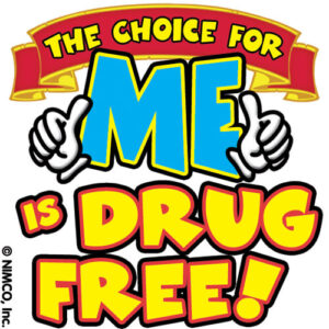 Temporary Tattoos – The Choice For Me Is Drug Free (Set of 100)