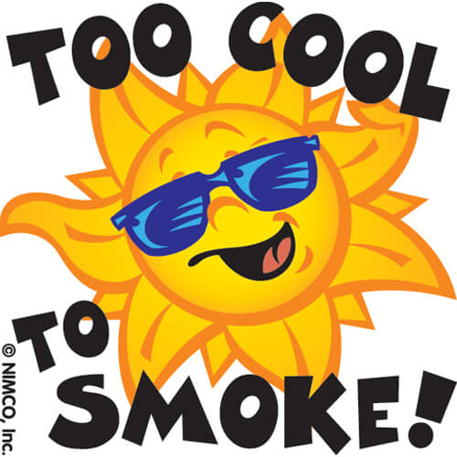 Temporary Tattoos – Too Cool To Smoke Temporary Tattoos – Too Cool To Smoke