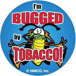 I’m Bugged by Tobacco! Stickers