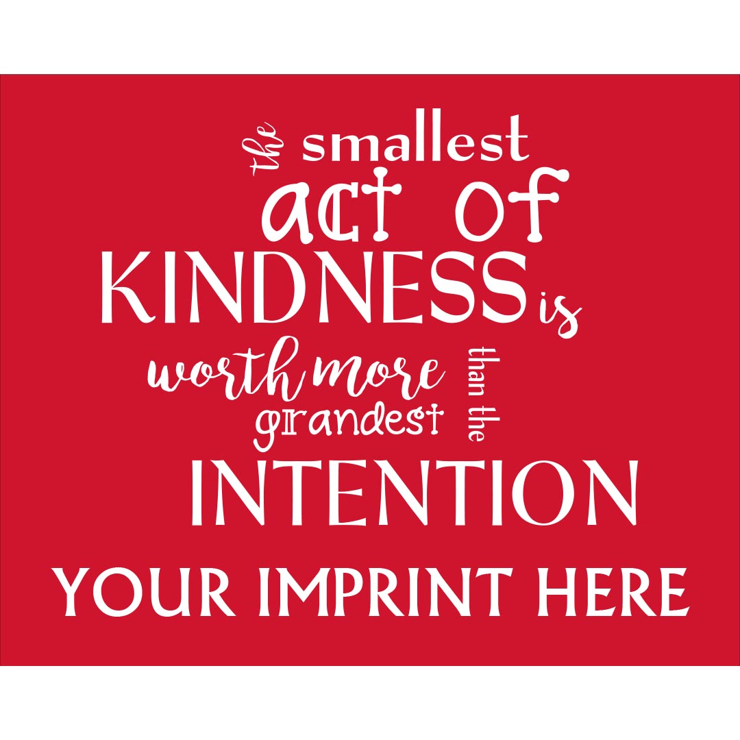 Kindness Banner (Customizable): The Smallest Act