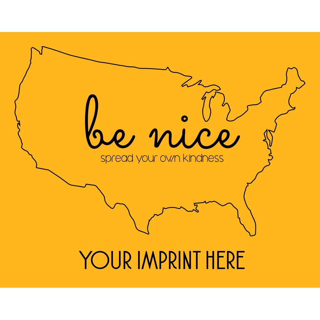 Kindness Banner (Customizable): Be Nice