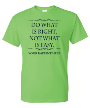 Kindness Shirt: Do What Is Right- Customizable