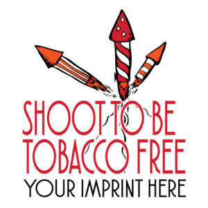 Tobacco Prevention Banner (Customizable): Shoot To Be Tobacco Free