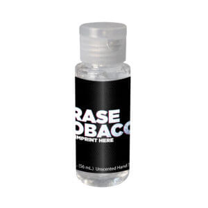 Tobacco Prevention Hand Sanitizer (Customizable): Erase Tobacco