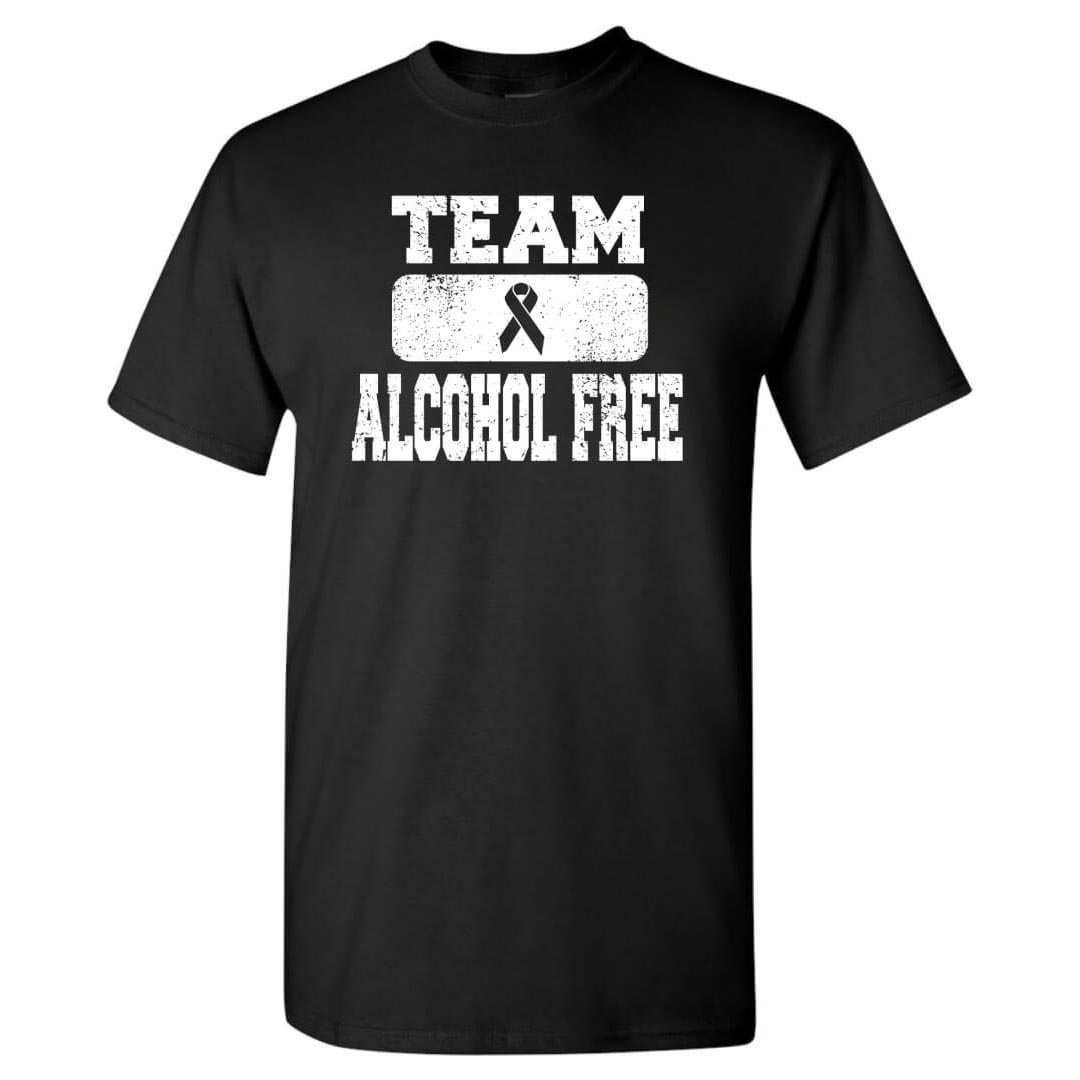 Alcohol Prevention Shirt: Team Alcohol Free - Customizable