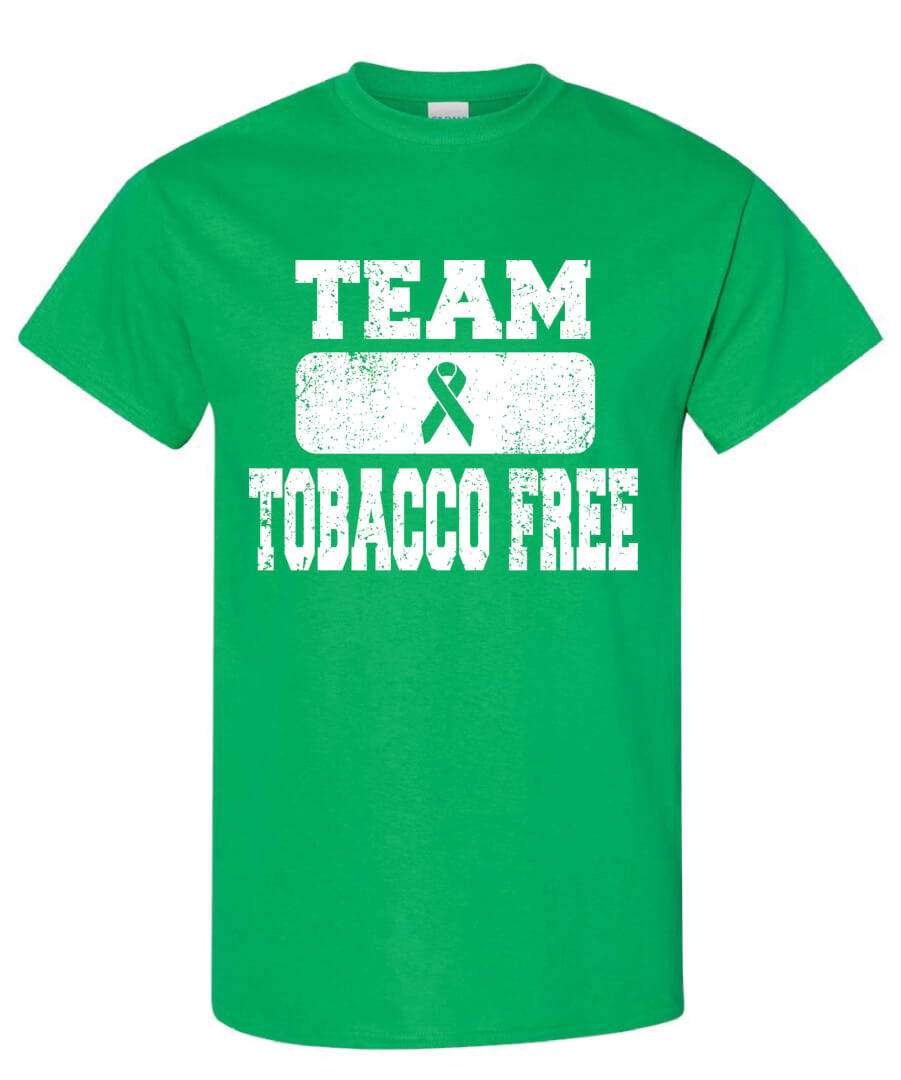 Tobacco Prevention Shirt: Team Tobacco Free Tobacco Prevention Shirt: Team Tobacco Free