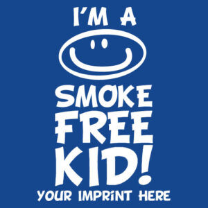 Tobacco Prevention Banner (Customizable): I’m A Smoke Free Kid