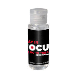 Tobacco Prevention Hand Sanitizer (Customizable): Stay In Focus