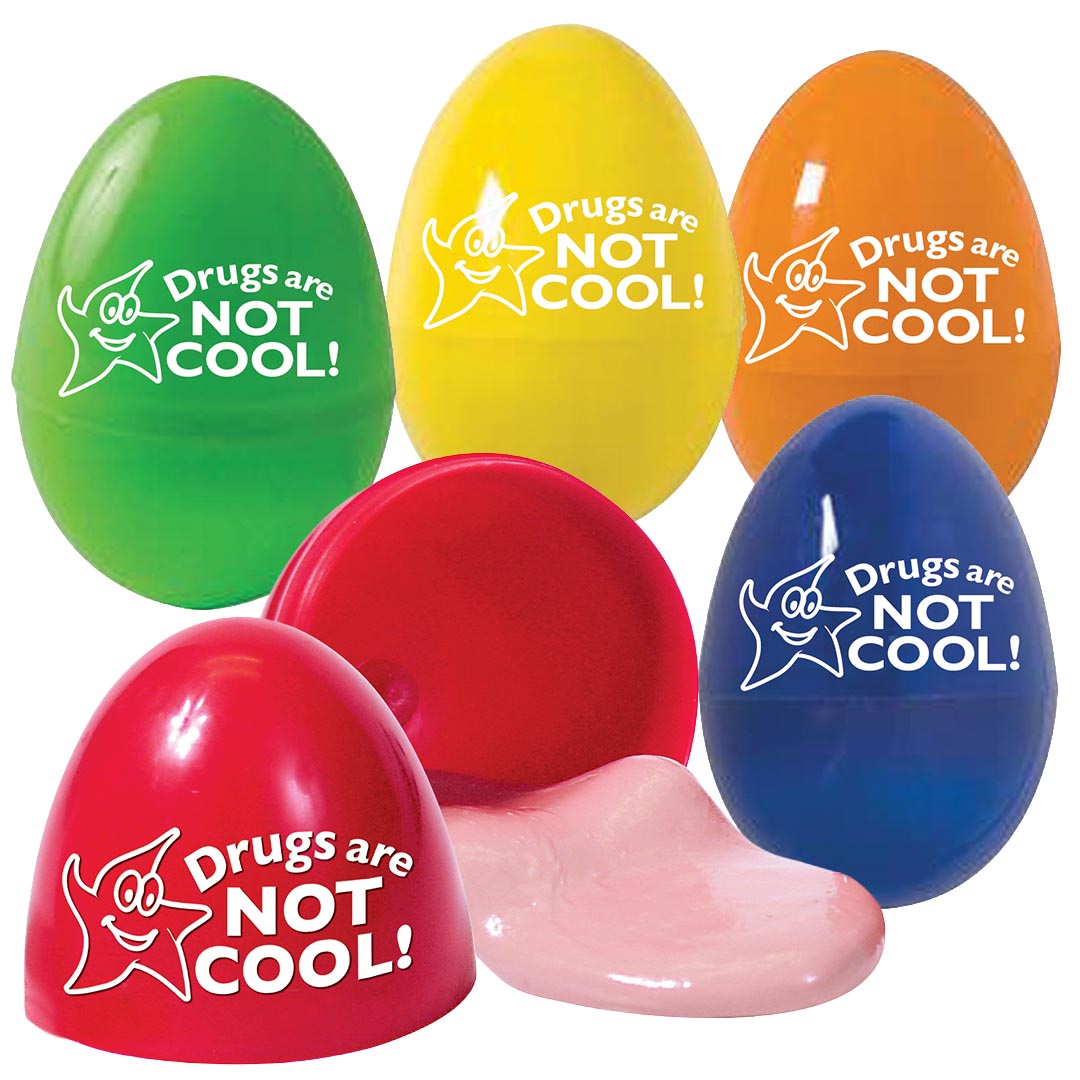 Drugs are Not Cool! Nutty Putty (Assorted Colors)