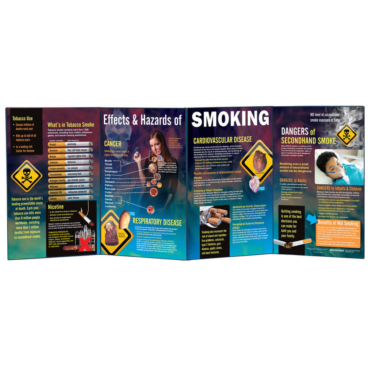 Effects & Hazards of Smoking (Folding Display) Effects & Hazards of Smoking (Folding Display)