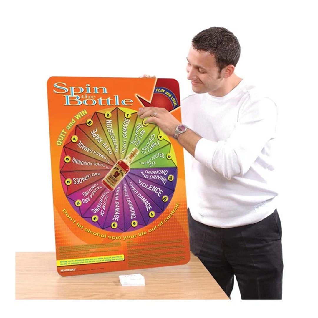 Spin the Bottle Alcohol Awareness Game