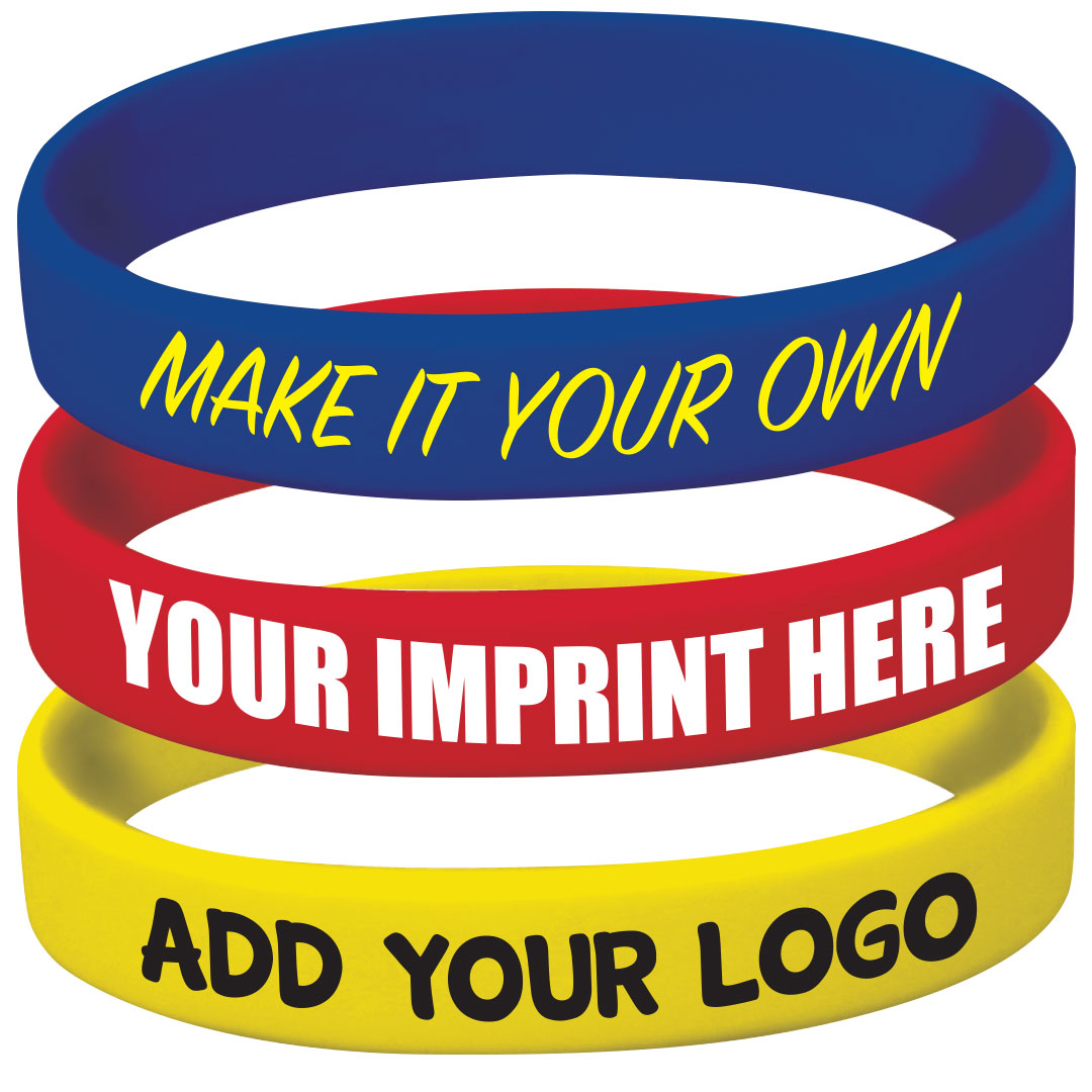 Bracelet – Silicone Screenprinted – Customizable
