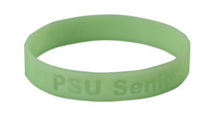 Bracelet – Silicone Debossed Glow In The Dark – Customizable