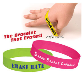 Eraselet®- A Bracelet That Erases – Customizable