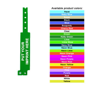 Vinyl Bracelet With Reusable Snaps – Customizable