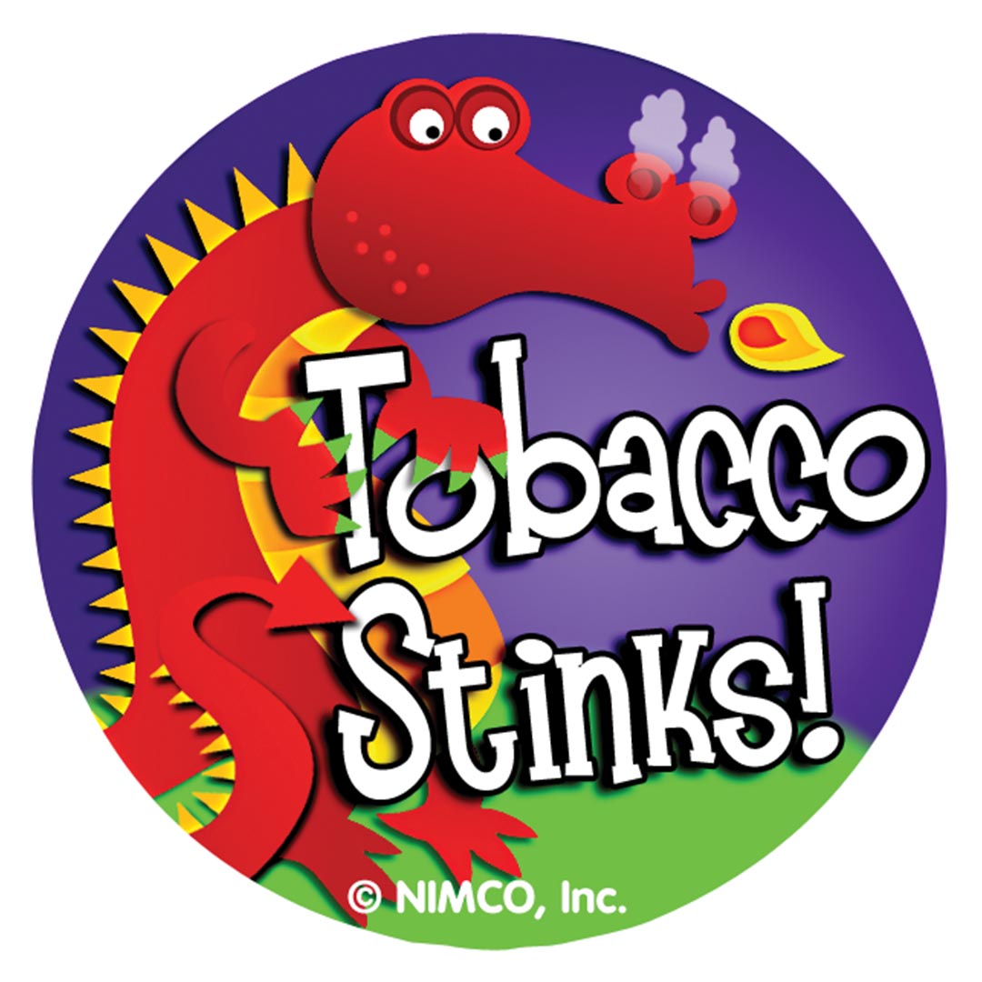 Tobacco Stinks! Stickers