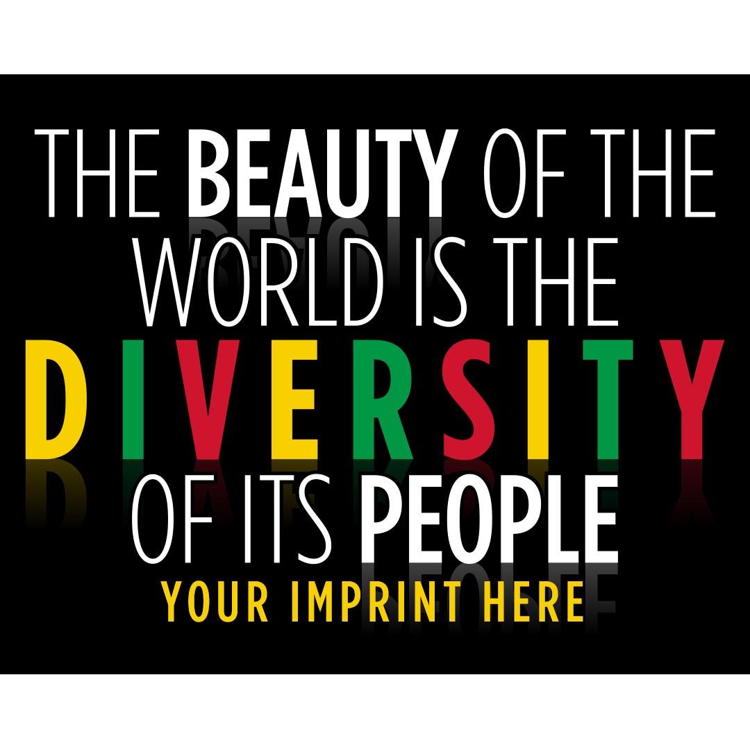 Black History Month Banner (Customizable): The Beauty Of The World