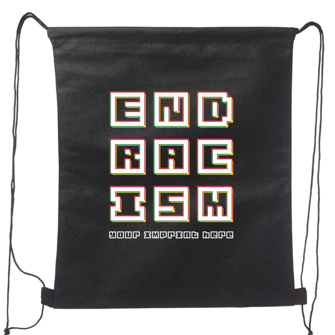 Black History Month Backpack (Customizable): End Racism Black History Month Backpack (Customizable): End Racism