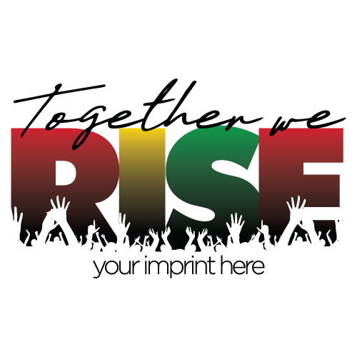 Black History Month Banner (Customizable): Together We Rise Black History Month Banner (Customizable): Together We Rise