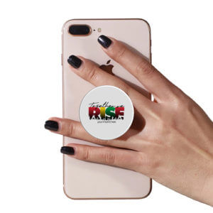 Black History Month PopUp Phone Gripper (Customizable): Together We Rise