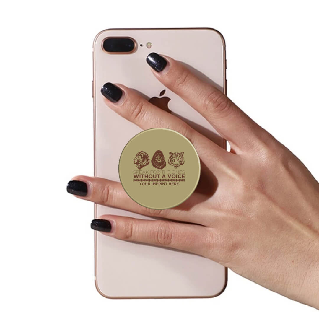 Climate Change PopUp Phone Gripper (Customizable): Speak For The Ones Without A Voice Climate Change PopUp Phone Gripper (Customizable): Speak For The Ones Without A Voice