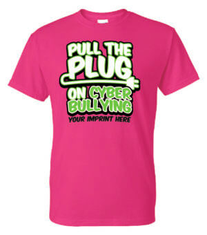Bullying Prevention Shirt: Pull The Plug- Customizable