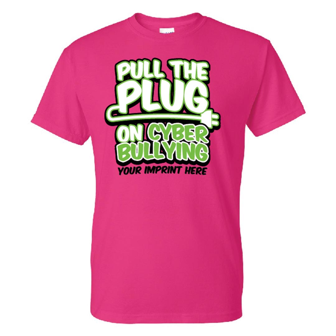 Bullying Prevention Shirt: Pull The Plug- Customizable