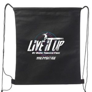 Tobacco Prevention Backpack: Live It Up – Customizable